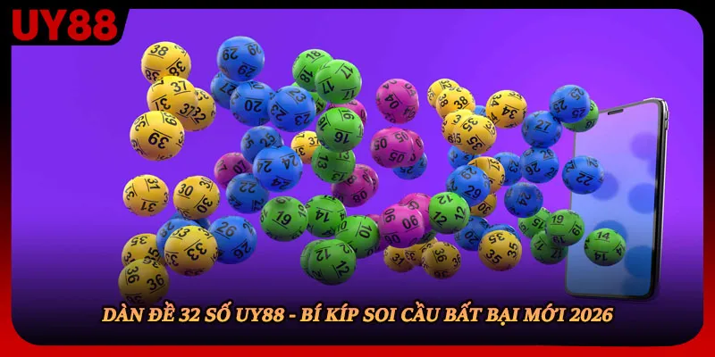 Dàn Đề 32 Số Uy88 - Bí Kíp Soi Cầu Bất Bại Mới 2026